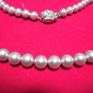 シルバーパール ネックレス ,0円の画像