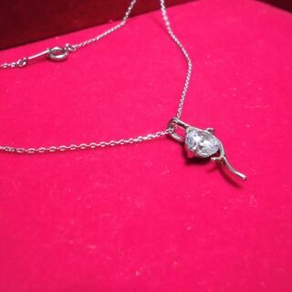 ダイヤ風プチ ネックレス ,0円の画像