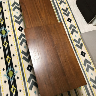 木製伸縮テーブル　80cm〜140cmの画像