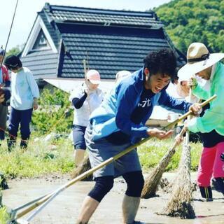 田んぼで、運動会したい