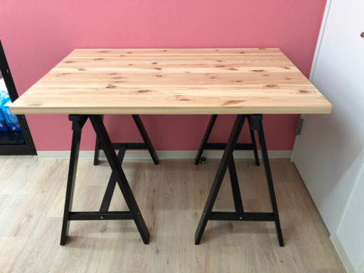 値下!  木製テーブル 店舗用 作業台 IKEA