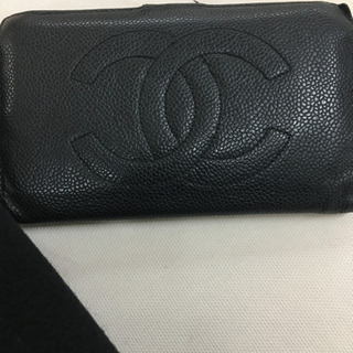 シャネルがま口長財布