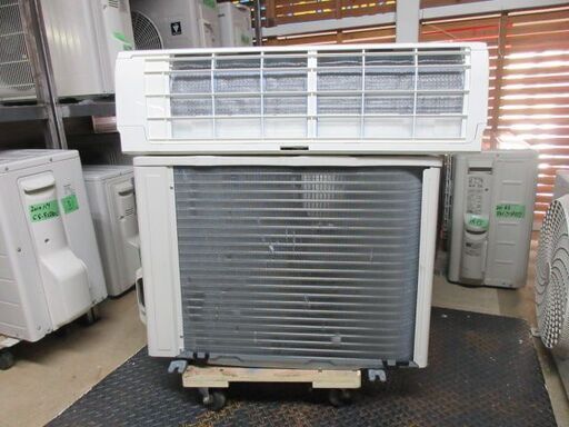 K02065　三菱　中古エアコン　主に8畳用　冷2.5kw／暖2.8kw