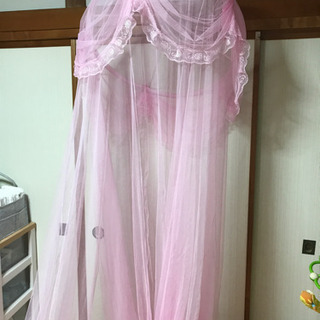 お姫様ベッド　天蓋カーテン
