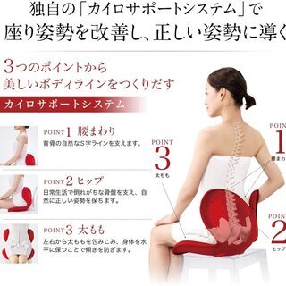 【7,700→3,500円】Style 姿勢改善　骨盤サポートチェアの画像