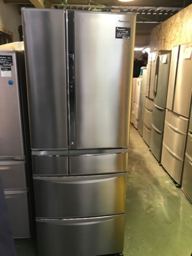 JH01399 Panasonic 冷蔵庫　2013年製　NR-F557XV-S 552L 大特価