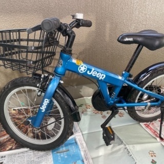 jeep自転車16インチ　1/10見にきていただける事になりした！