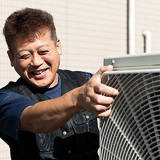 いつもわいわいと楽しくお仕事したい方向けの職場🎵３０代中心☆【エアコン取り付け】の画像