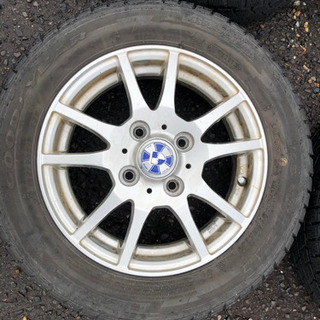 155/65R13 GOODYEAR スタッドレス　軽自動車用　4穴アルミ　4本セット