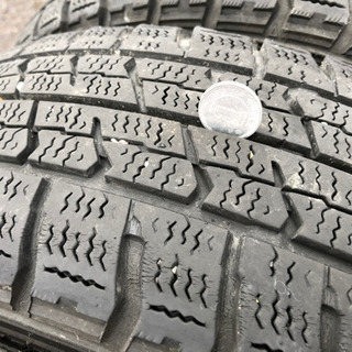 155/65R13 GOODYEAR スタッドレス　軽自動車用　4穴アルミ　4本セットの画像
