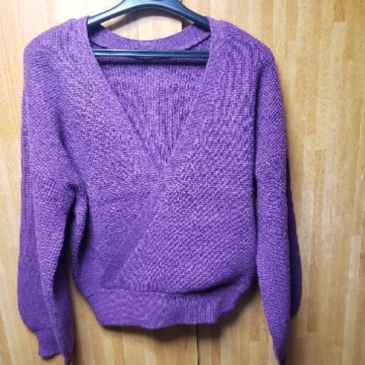 新品 カシュクール2WAYニット