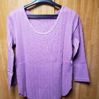 新品 Anti Soaked RIB ボートネック7分袖