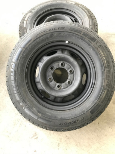 195/80R15LT キャラバンNV350 タイヤホイールセット