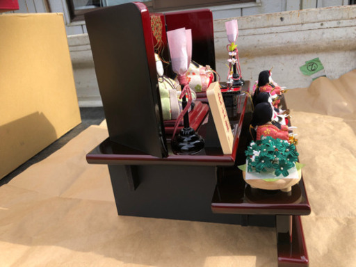 新品 未使用品 雛人形 ひな祭り 江戸木目込人形 安土雛 一秀　441