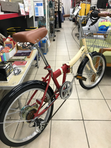 Altage 6段変速 20インチ 折りたたみ自転車