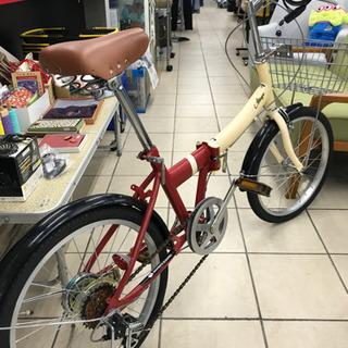 Altage 6段変速 20インチ 折りたたみ自転車