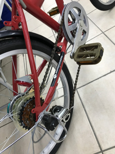 Altage 6段変速 20インチ 折りたたみ自転車