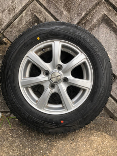 【取引完了】スタッドレスタイヤ 155/80r13 ダンロップ