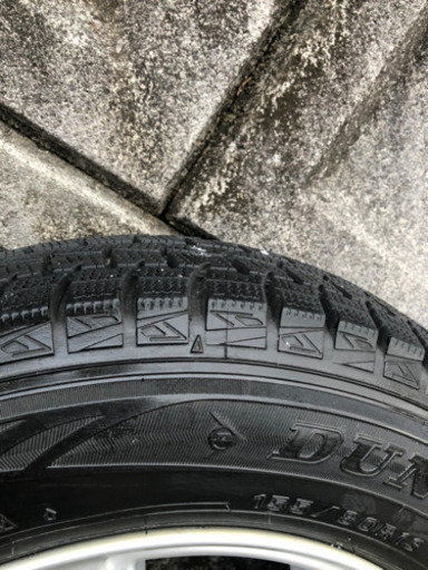 【取引完了】スタッドレスタイヤ 155/80r13 ダンロップ