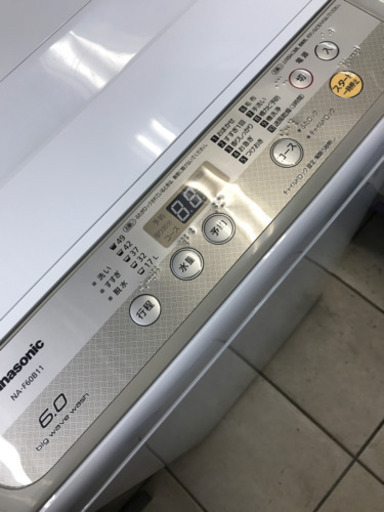 Panasonic NA-F60B11 2017年製 6kg 洗濯機