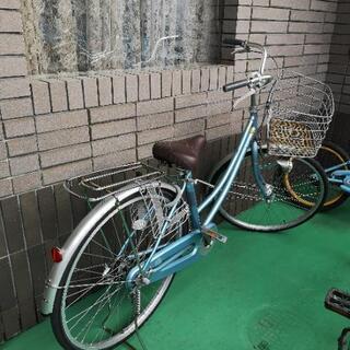 自転車26インチ　譲渡証明書付