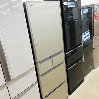 美品　2015年製　日立　ノンフロン冷凍冷蔵庫　R-S4700F　470L R-S4700E：日立の家電品