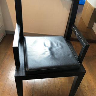 カッシーナ cassina カトリーヌメミ  チェア 椅子 本革クッション付き