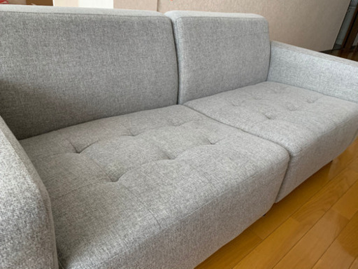ソファー　グレー