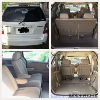 【売買決定】すぐ乗れます！MPV 4WD スタッドレスタイヤ車検付き両側パワースライドドア オーディオ LEDフォグの画像