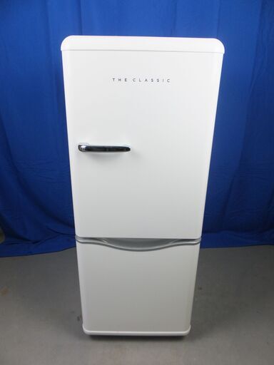 56【３か月保証】★配送可能★ お洒落なレトロスタイル冷蔵庫 2017年製 150L ダイウー / DAEWOO（TY-056）