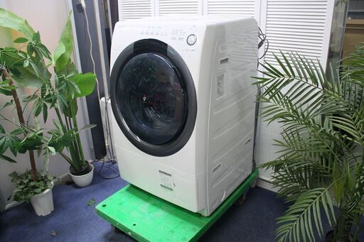 R2513) SHARP 中古 シャープ　コンパクトドラム式洗濯乾燥機　ES-S7D　洗濯7.0/乾燥3.5　 2019年製! 洗濯機 店頭取引大歓迎♪