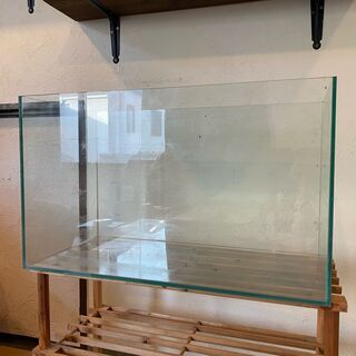 ガラス製水槽 W60cm×D30cm×H36cm ガラス厚約5m...