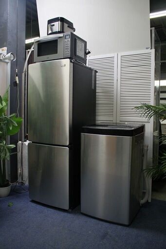R2518) Haier 中古 ハイアール　アーバンカフェシリーズ　冷蔵庫・洗濯機・電子レンジ・炊飯器　2020年製家電4点セット　自社配送エリア限定 2020年製! 家電セット 店頭取引大歓迎♪