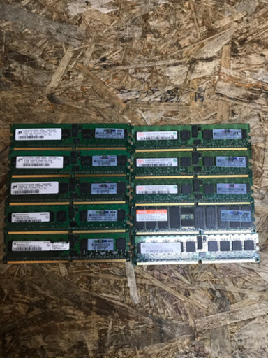 (M5018-00) PCメモリ 512MB 10枚セット 現状品 パソコン 周辺機器