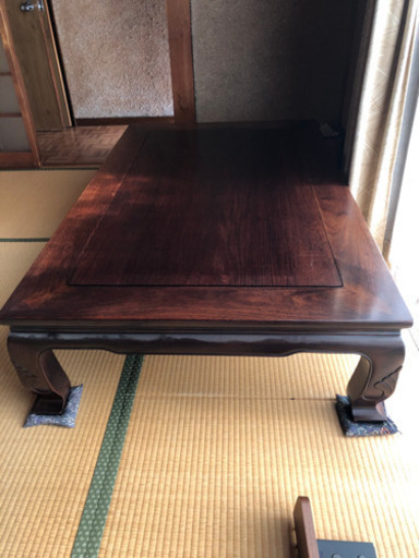 【引き取り決定】【処分価格❣️高級座卓❣️】10,000円→3,500円お値下げ‼️来週末にて投稿削除予定です。
