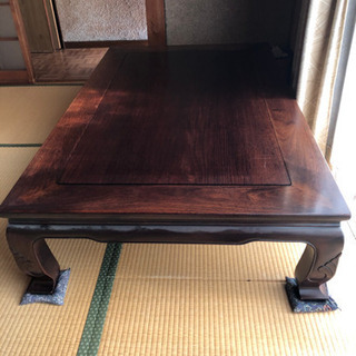 【引き取り決定】【処分価格❣️高級座卓❣️】10,000円→3,...