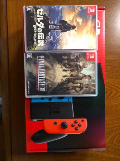 新品任天堂Switch ソフト付き