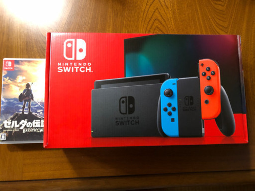 新品任天堂Switch ソフト付き