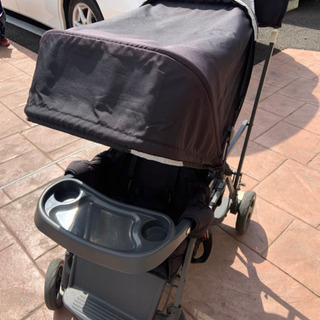 ジュービー 2人乗り ベビーカー 付属品ありの画像