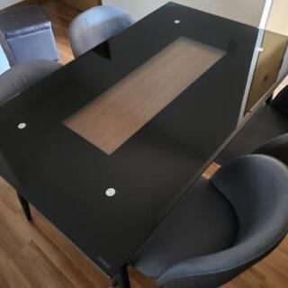 【美品】テーブルセット　ダイニングテーブル　椅子4脚