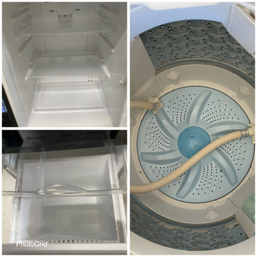 お薦め品‼️激安‼️ひとり暮らし用 冷蔵庫/洗濯機セット