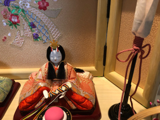 新品 未使用品 雛人形 ひな祭り 江戸木目込人形 安土雛 一秀　442