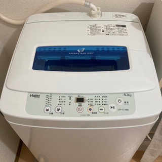 【取り引き中】全自動洗濯機 4.2kgの画像