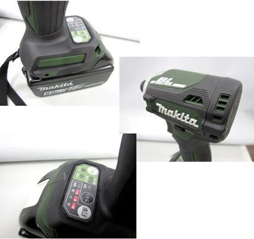 マキタ 限定色 18V 6.0Ah 充電式インパクトドライバ makita TD171DGX AG グリーンバッテリ×2 充電器付き 札幌 東区