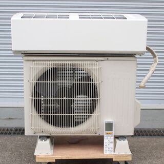 T080) ☆美品☆ 三菱 ルームエアコン MSZ-L2216-W + MUZ-L2216 室外機セット 2016年製 2.2kw 単相100V 6畳 空気清浄搭載 MITSUBISHI 