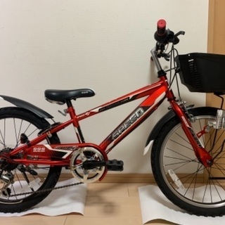 美品 中古 子供用20インチ自転車 ジュニアスポーツ車