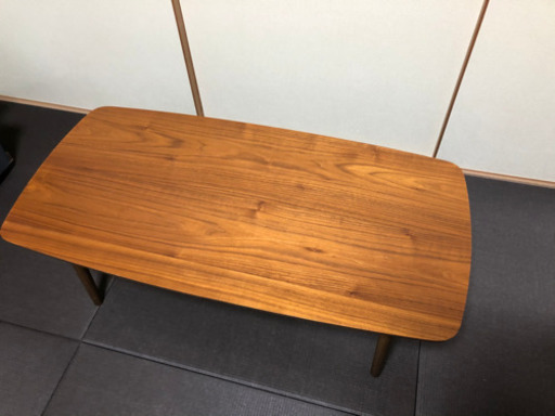 レトロ風　折りたたみテーブル