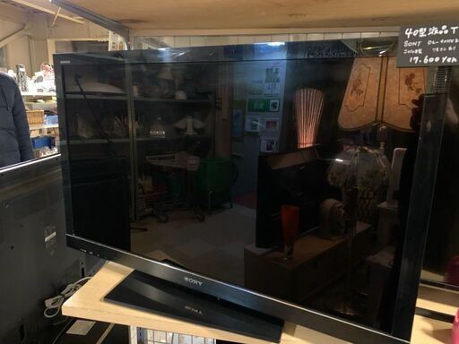 JH01404/SONY/液晶テレビ/40型/KDL-40HX800/2010年製