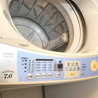 三菱全自動洗濯機（無料譲渡：2001年製）の画像