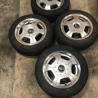 軽自動車用スタッドレスタイヤ　ホイールセット